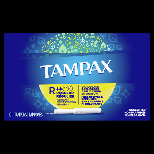 Tampax Tampons 8ct-Regular (12/48/cs)