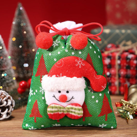 3D X'mas Gift Bags- Large 12/96/cs