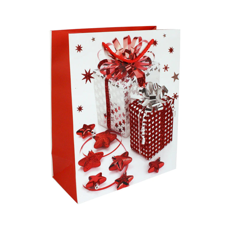 3D X'mas Gift Bags-Small 12/96/CS