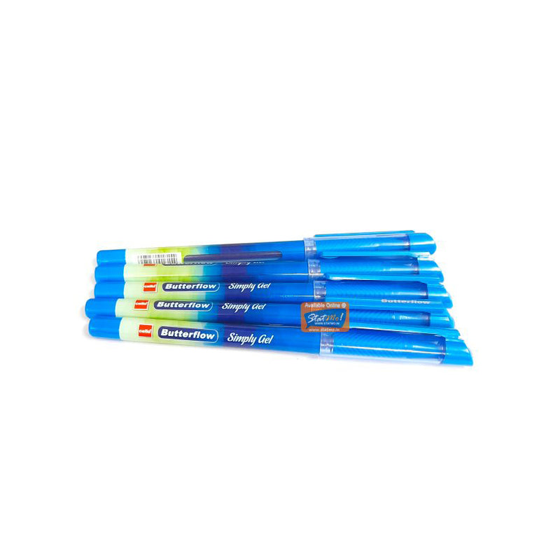 Simply Gel Pens 6ct-Blue 24/cs