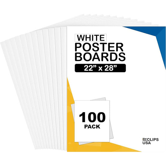 Simply 22x28 White PosterBoard **100/cs