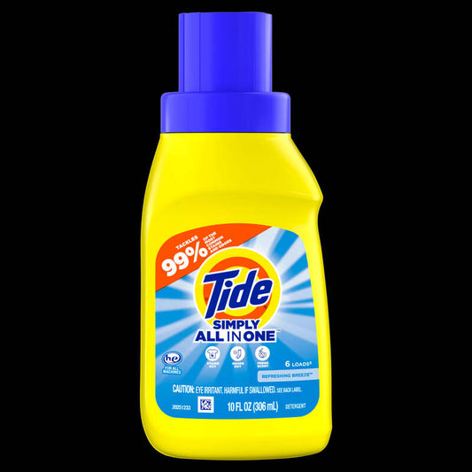 Tide Detergent 10oz-Simply Clean & Fresh 12/cs