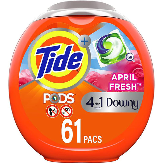 Tide Pod 3in1 18ct XL W/Downy 4/cs