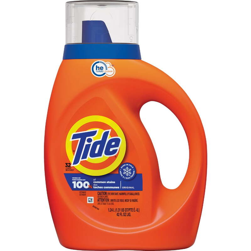 Tide Detergent 42oz-HE Regular 6/cs