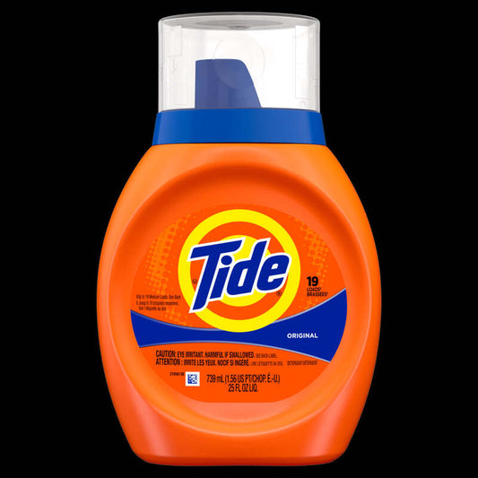 Tide 2X Detergent 25oz-Regular 6/cs