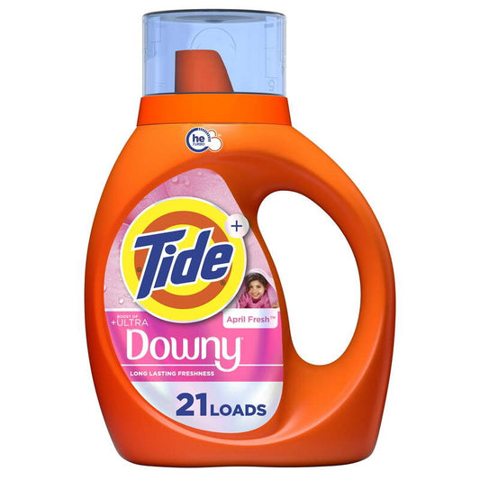 Tide Detergent 30oz-Ultra DOWNY April Fresh 6/cs