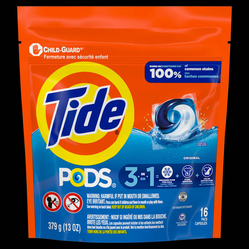 Tide Pod 3in1 16ct-Original 6/cs
