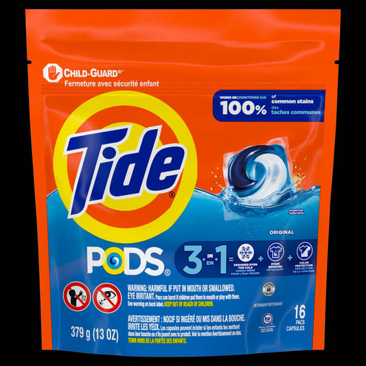 Tide Pod 3in1 16ct-Original 6/cs