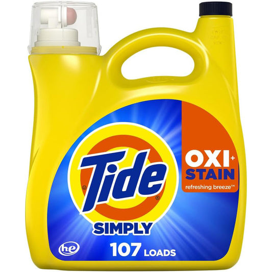 Tide Detergent 31oz-Simply oxi Odor Rescue -Fresh Linen 6/cs