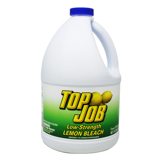Top Job Low-Strength Bleach 64oz -Lemon 6/cs