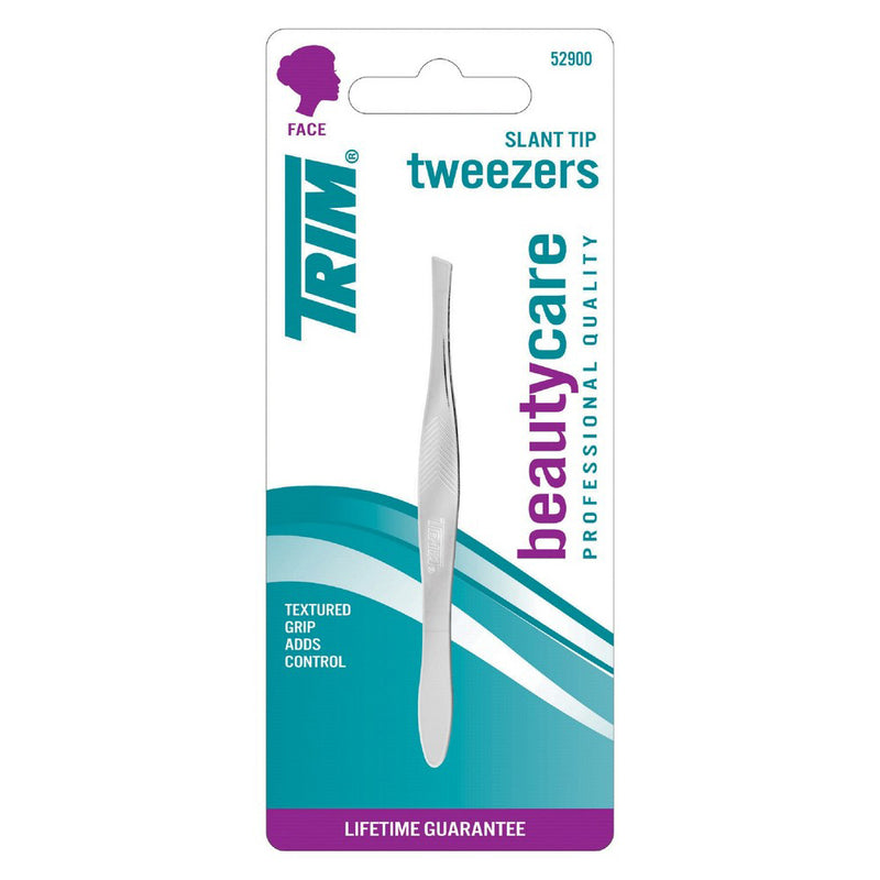 Trim 1ct Tweezers -Square 12/24/cs