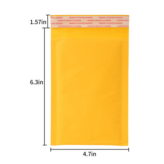 3ct Bubble Envelopes 6' x 9.3'; 48/cs