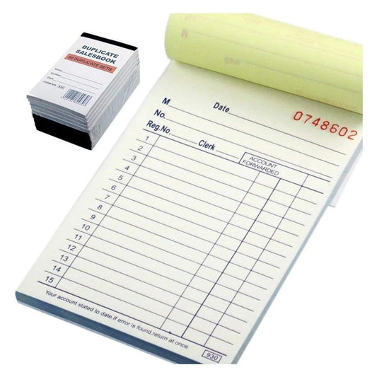 33 sets Duplicate Salesbook 4x6.5" (12/120/cs)