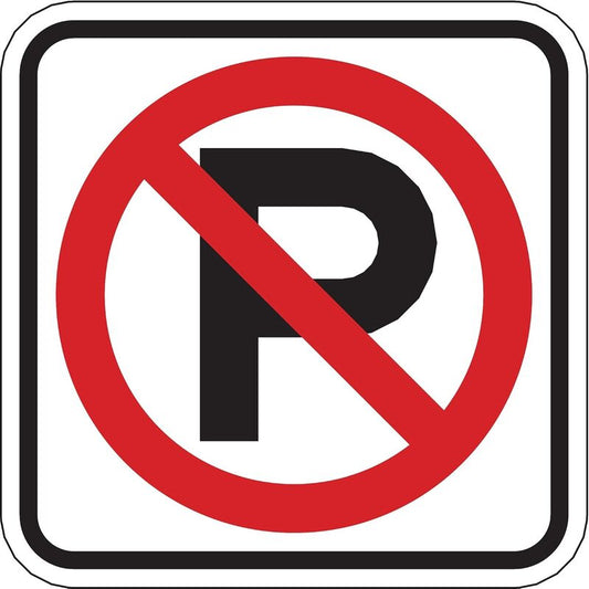 Sign 'No Parking'24cs
