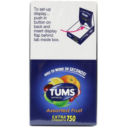 Tums Assorted-Fruit 12/Box