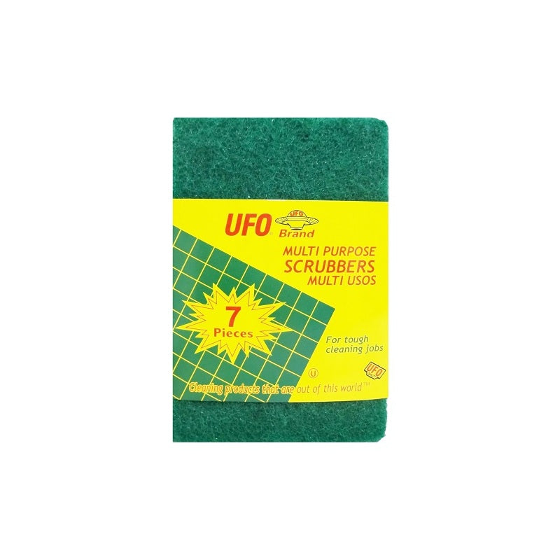 UFO Green Scrubber 7ct; 60/cs