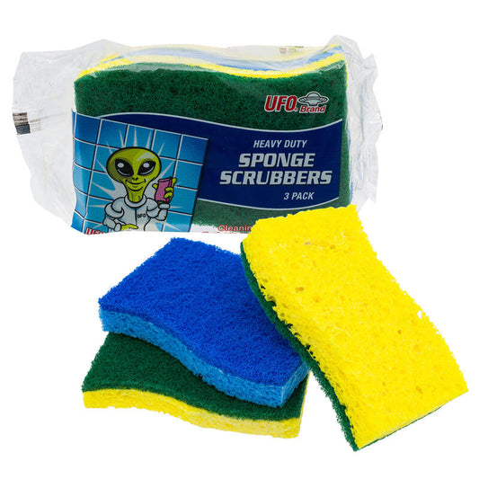 UFO Extra Thick Scrubber Pad 3ct; 60/cs