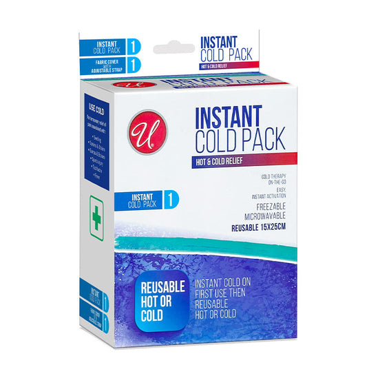 U 1ct Instaant Cold Pack-Reusable Hot or Cold; 24/cs