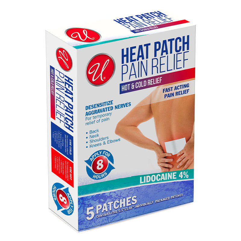 U 5ct Pain Relief Patch 12/48/cs