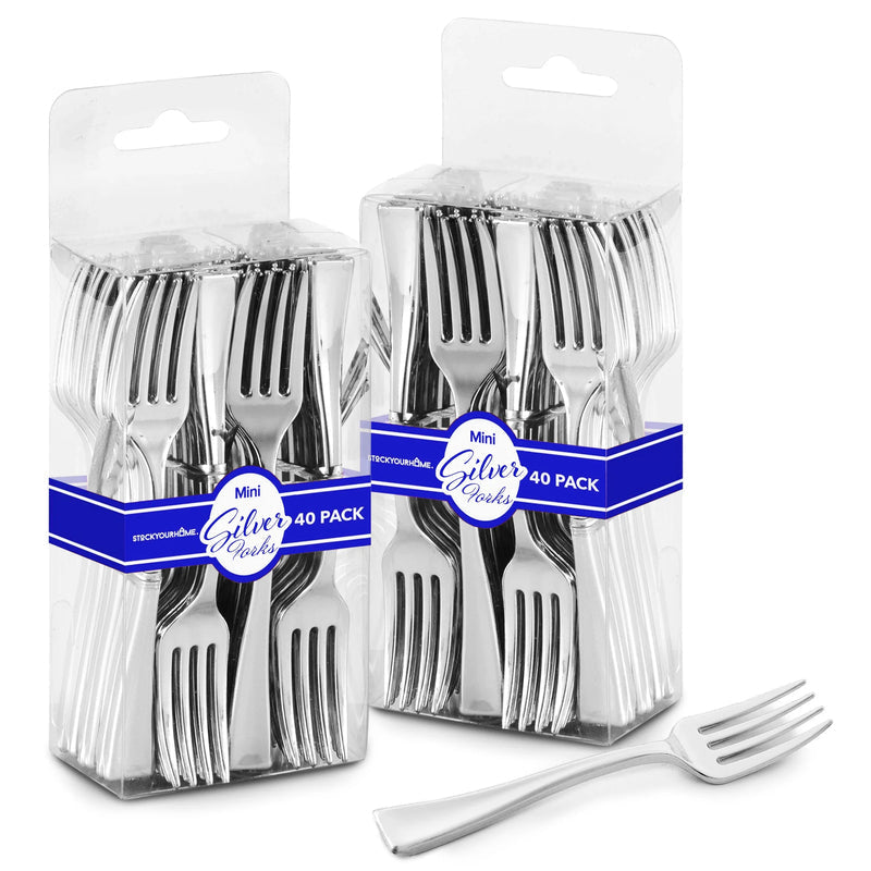24ct PS Silver Cutlery Fork in Bag; 48/cs