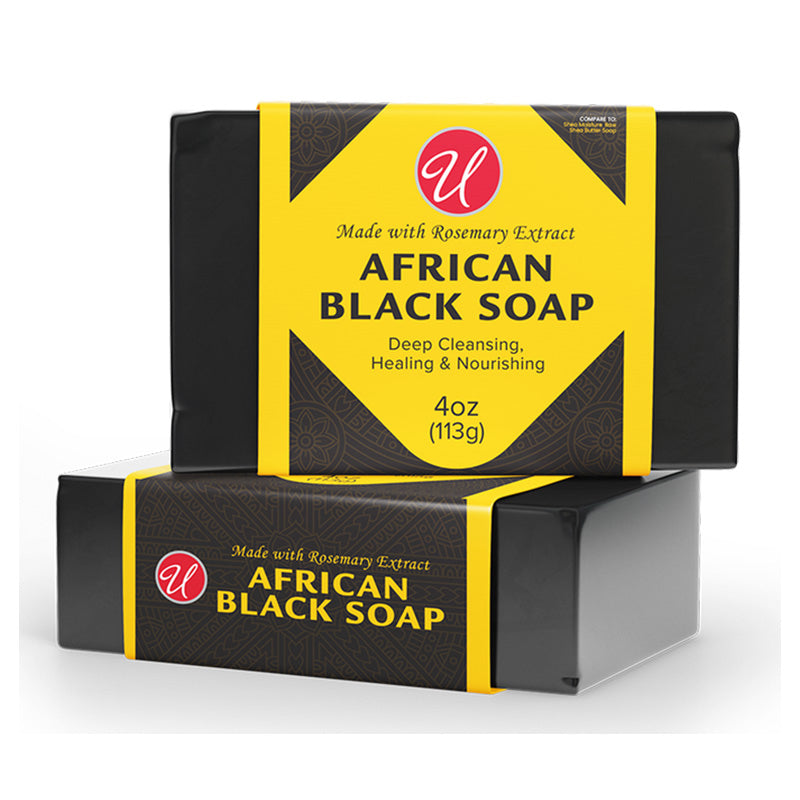 "U" 4oz Balack Beauty Soap - 24/cs