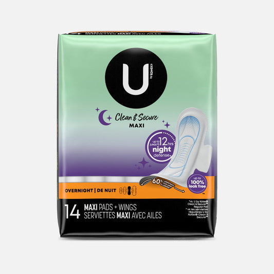 "U" Maxi 14ct No Wing - Regular 24/cs