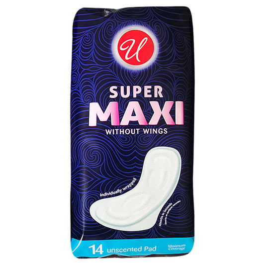U Maxi 14ct Super -Unscent 24/cs