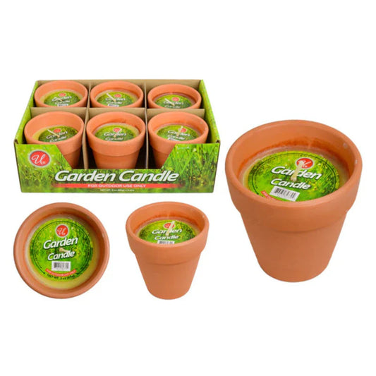 3oz Citronella Candle Terracotta 24/CS