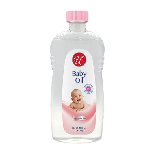 U Baby Oil 16oz -Regular 24/cs