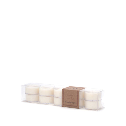 House Care Tea-Lights Candle 10pk - Vanilla 12/cs