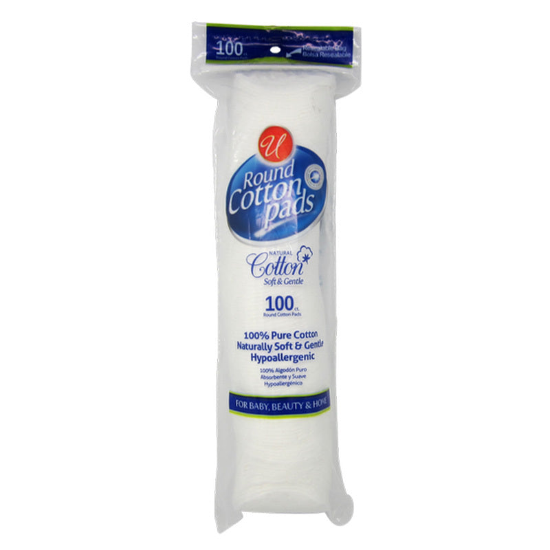 Universal Cotton Pad 100ct-Round 48/cs