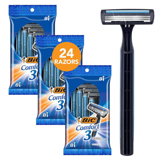 Care for MenTriple Blade Razors 3ct; 24/cs
