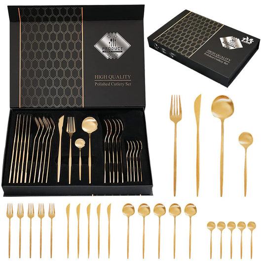 20ct PS Gold Cutlery Spoons 24/cs