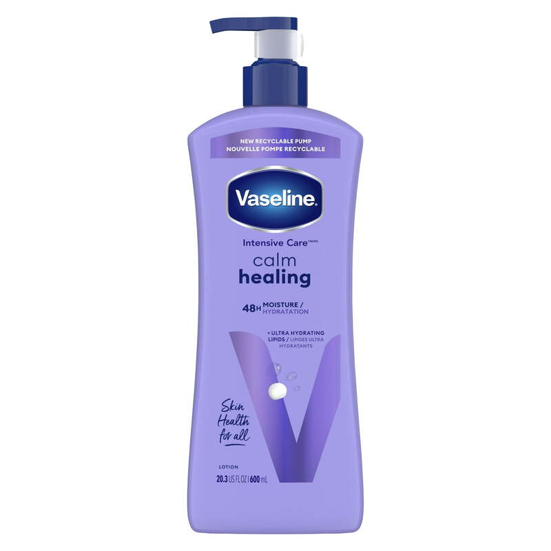 Vaseline Intensive Lotion 20.3oz (600ml)- Calm Healing Lavender 4/cs*