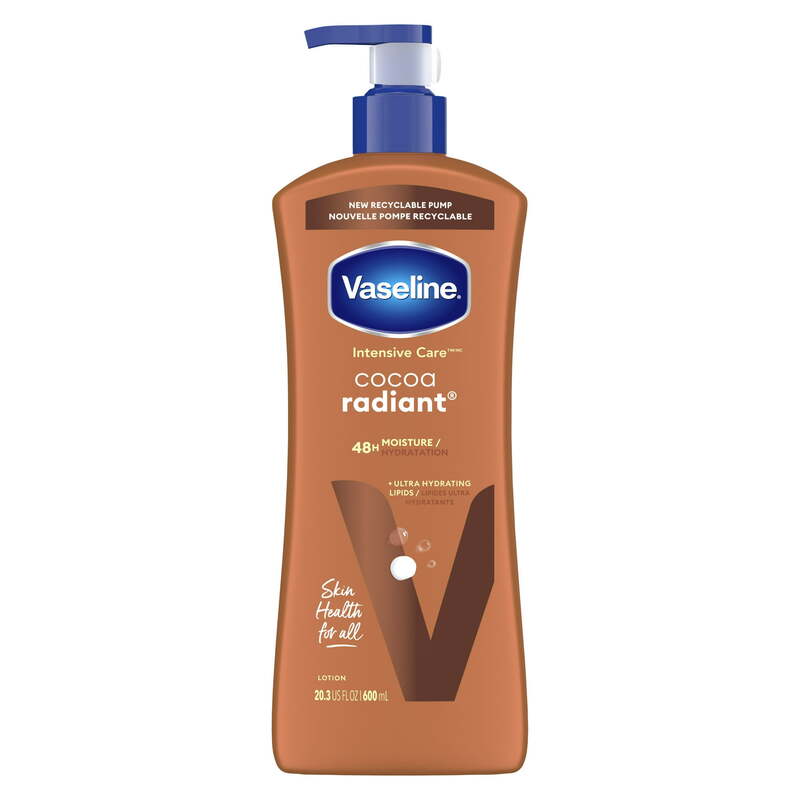 Vaseline Intensive Lotion 20.3oz (600ml)- Cocoa Radiant 12/cs