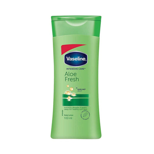 Vaseline Lotion 100ml-Aloe Fresh 12/36/cs