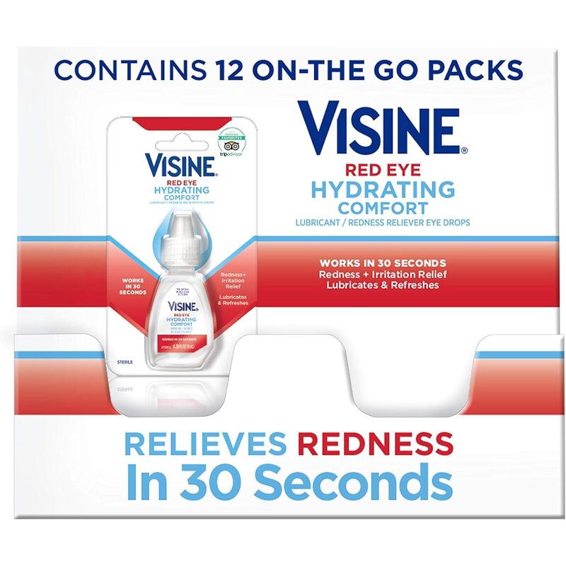 Visine 0.28oz Eyes Relief 12/cs