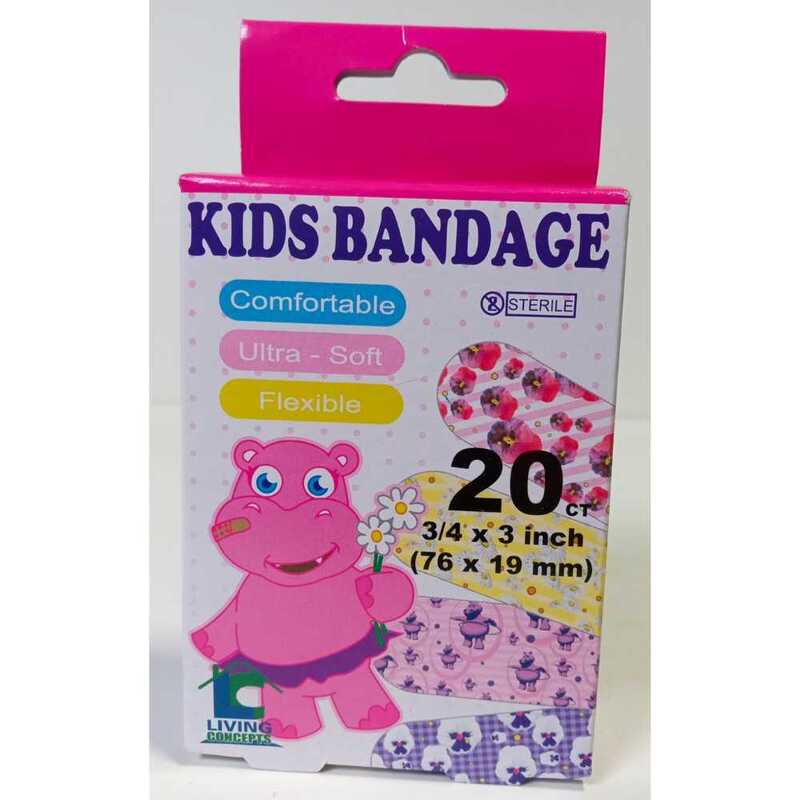 Vendas Para Ninos Kids Bandage 20ct;-ASST. 24/cs