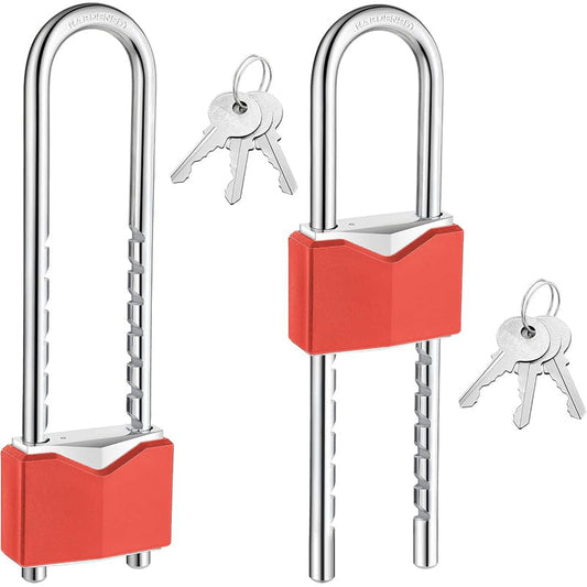TELSTAR Padlock Long Shackle with 2 keys 1.5" Brass 24/cs