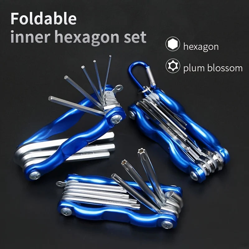 TELSTAR 7pcs Folding Allen Key Set; 24/cs
