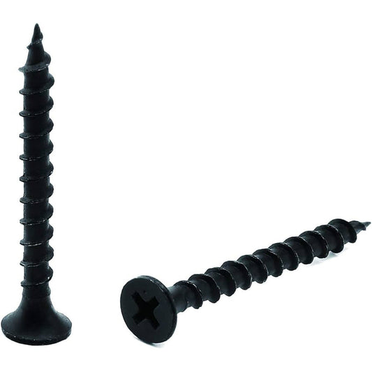 #8 TELSTAR 1" Screws Black Drywall 25pcs; 24/cs