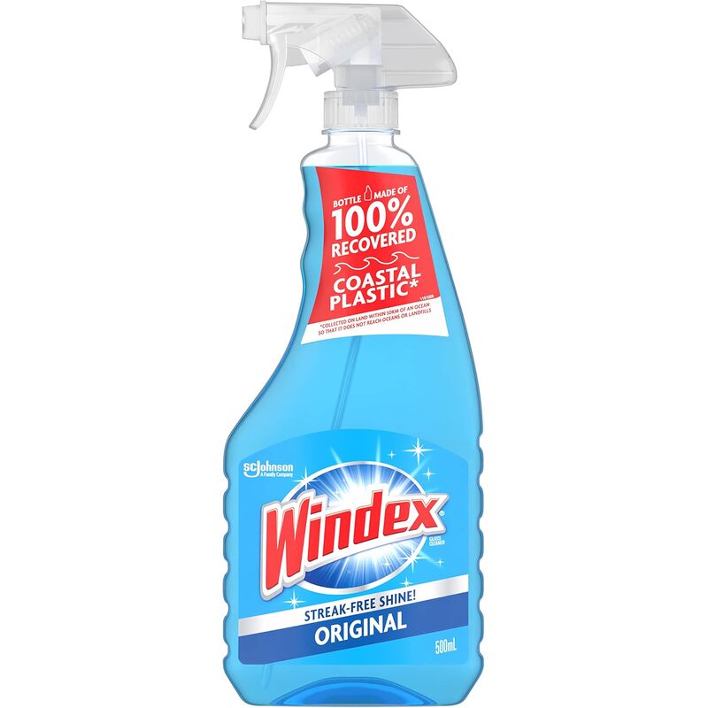 Windex Glass Cleaner 500ml-Fresh 12/cs