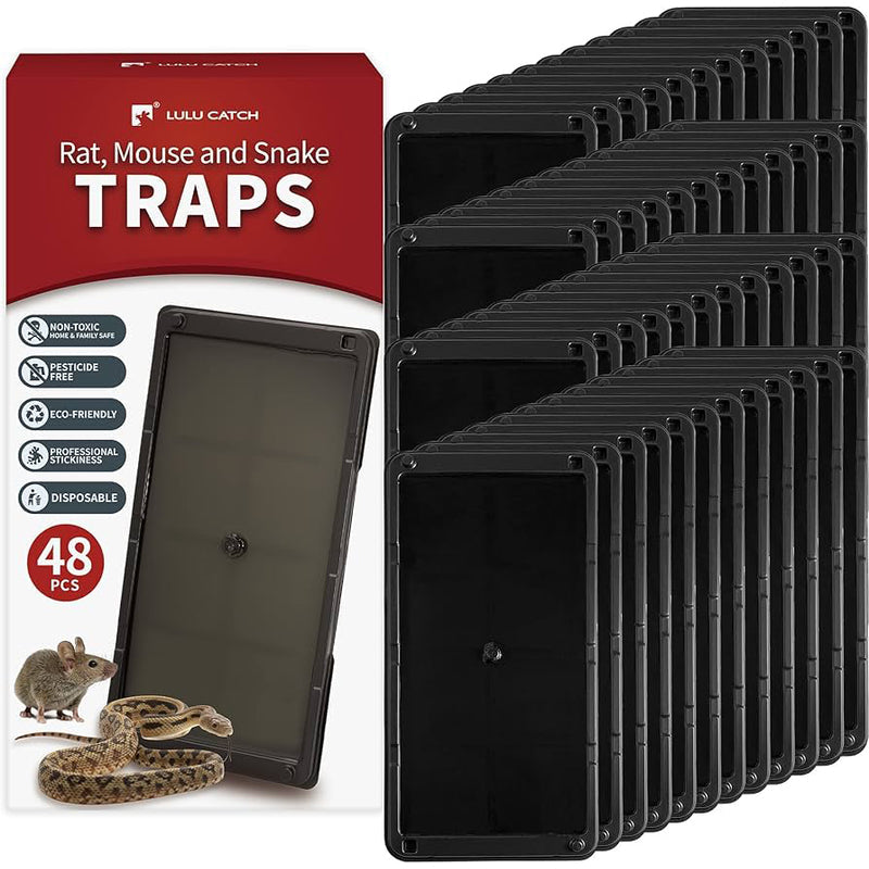 Super Adhesive Mouse Traps 48/cs
