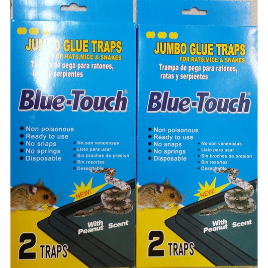 Blue Touch Gel Mice Trap Jumbo Size 72/cs