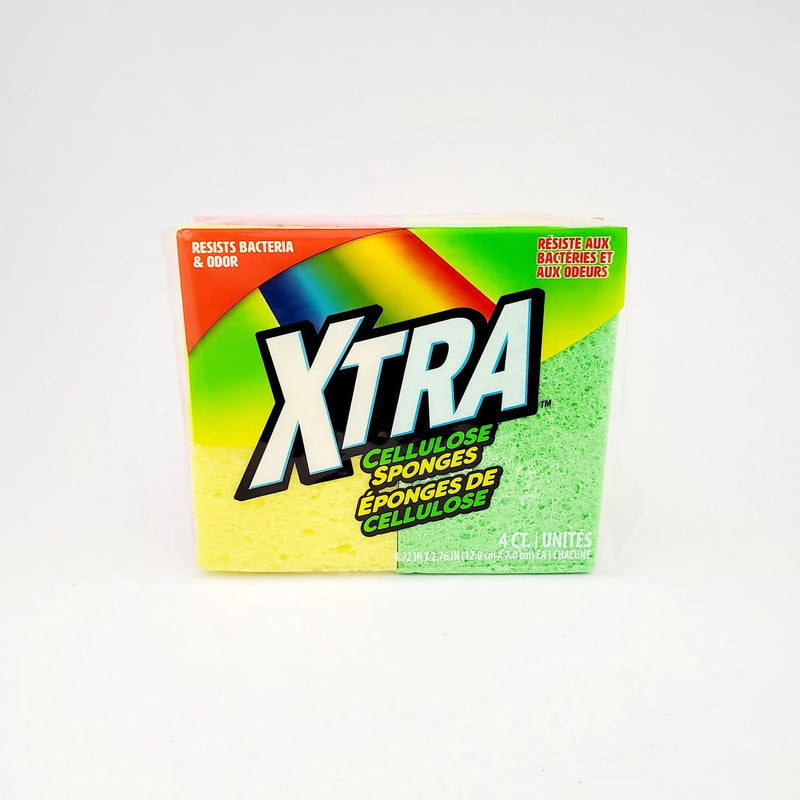 Xtra Cellulose Sponge 4ct; 24/cs