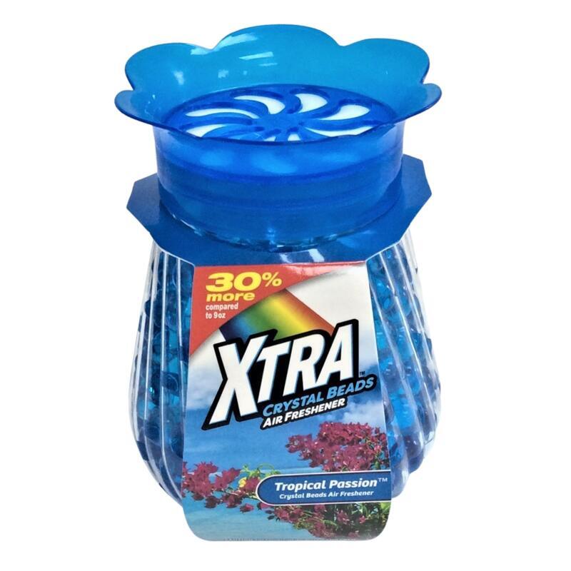 Xtra Crystal Beads Air Freshener 12oz-Tropical Passion 12/cs