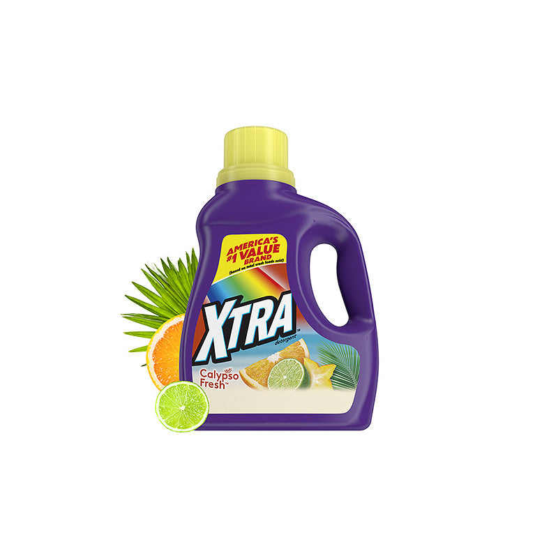 XTRA Detergent 57.6oz- Calypso Fresh 6/cs