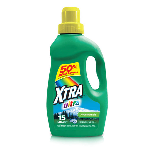 XTRA Detergent 22oz-Mountain Rain 12/cs