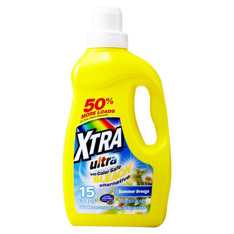 XTRA Detergent 22oz With Color Safe-Summer Breeze 12/cs