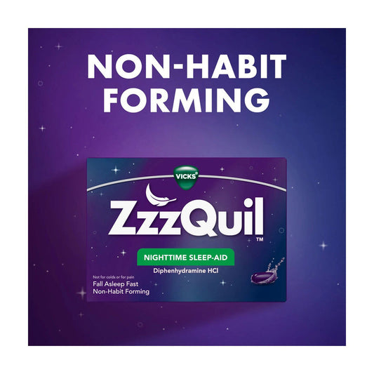 Zzz Quil Sliip Aid 8ct Caps 6/24/cs